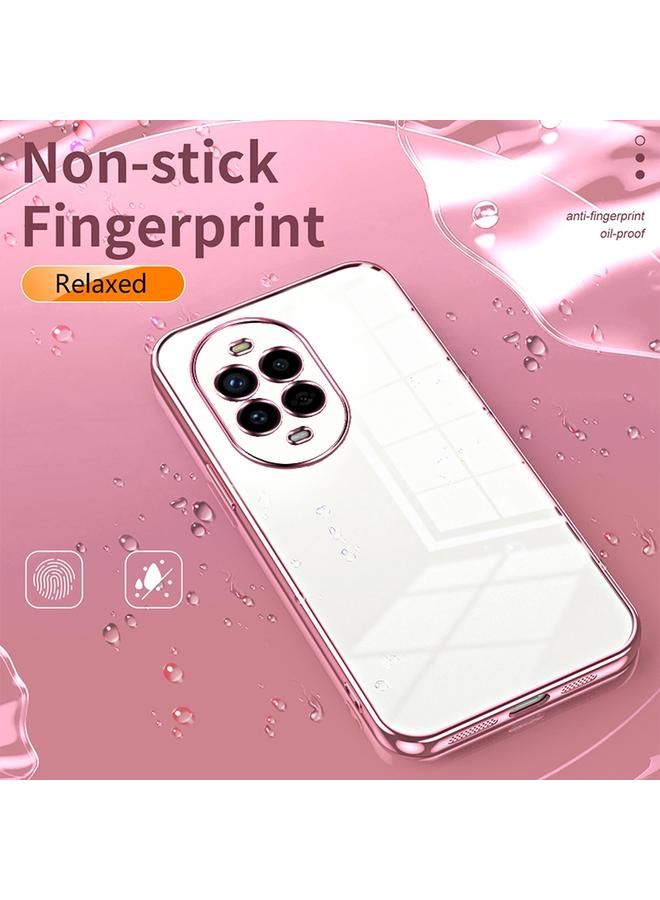 زبون جراب لهاتف Huawei Nova 13 Pro، جراب شفاف مطلي بفتحة دقيقة - Image 3