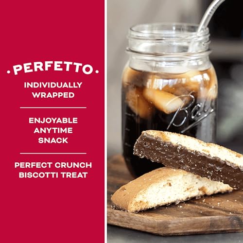 Nonni's Cioccolati Almond Biscotti Italian Cookies - 3 Boxes Biscotti Individually Wrapped Cookies - Italian Biscotti Cookies w/California Almonds & Dark Chocolate - Kosher Coffee Cookies - 6.88 oz - Image 4
