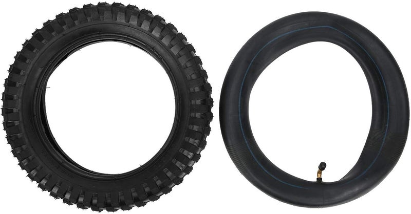 woobles Electric Bike Tire, 12 1/2x2.75 Electric Bicycle Tire and Inner Tube Set Scooter Inflatable Rubber Tire Replacement Black - Image 1