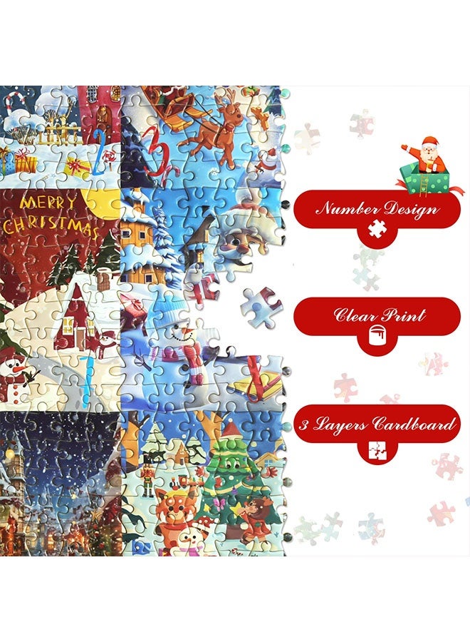 Beauenty Advent Calendar 2025 Christmas Jigsaw Puzzle - 24 Days Christmas Countdown Calendar, Puzzles for Adults 1000 Pieces, Advent Calendar 2025 Adult Gifts - Image 4