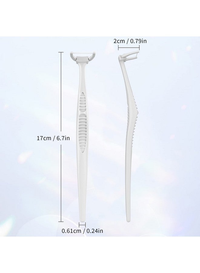 RAZOKO Dental Floss Picks, Clean Dental Flossers Kit With 2 Handle And 180 Extra Strength Refills - Image 2