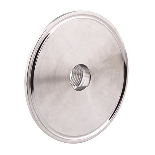DERNORD Sanitary 3 Inch Tri Clamp to 1/2" NPT Female Tri Clover - Image 3