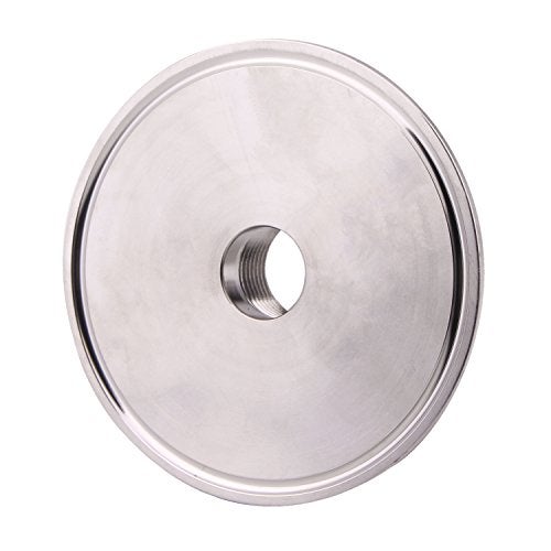 DERNORD Sanitary 3 Inch Tri Clamp to 1/2" NPT Female Tri Clover - Image 2