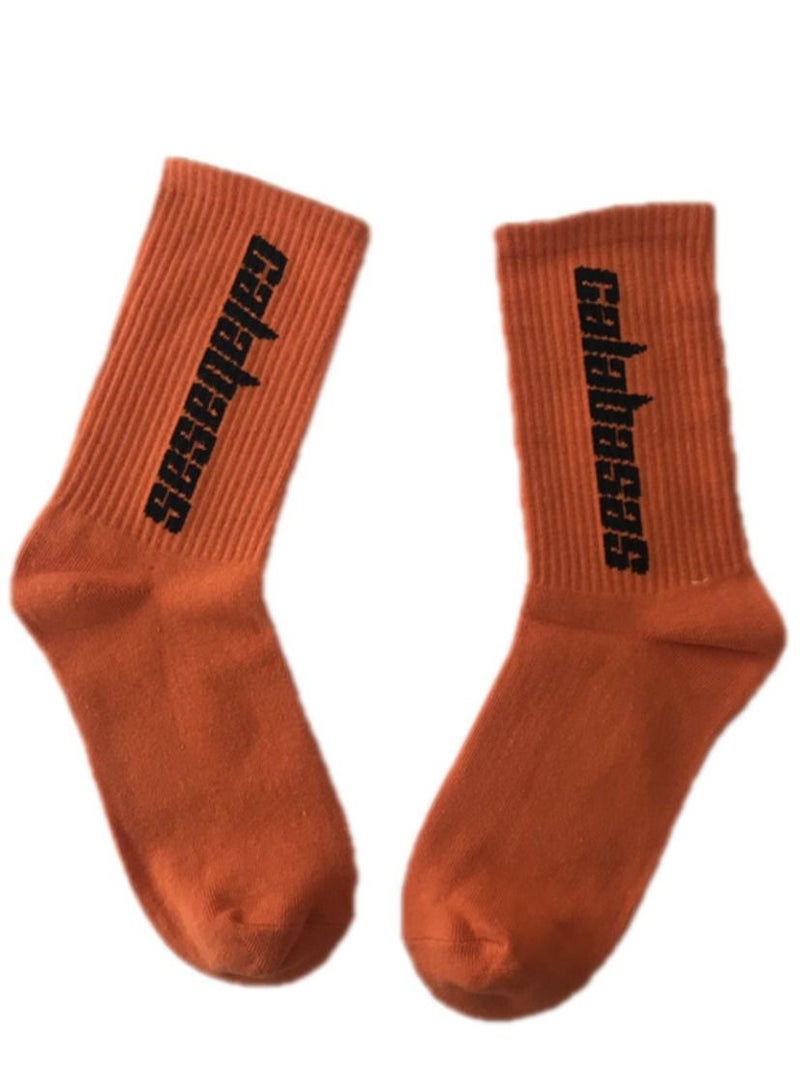 Mei Lifestyle Moisture Wicking Ultra Soft Printed One Pair Socks  - Image 1