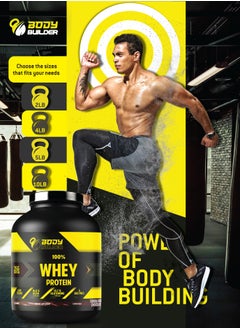 Body Builder Body Builder 100% Whey Protein, Support Muscle Growth and Repair, Fast Absorption, Milk Chocolate Flavor, 10 Lbs  - Image 3