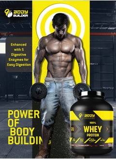 Body Builder Body Builder 100% Whey Protein, Support Muscle Growth and Repair, Fast Absorption, Milk Chocolate Flavor, 10 Lbs  - Image 4