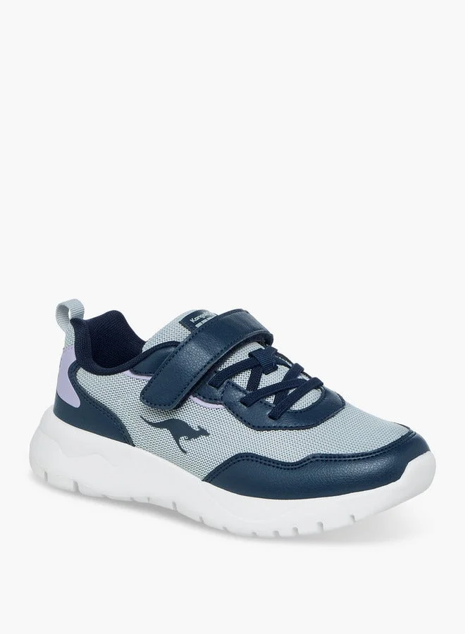 كانغاروس أحذية رياضية ملونة للبنات بإغلاق لاصق