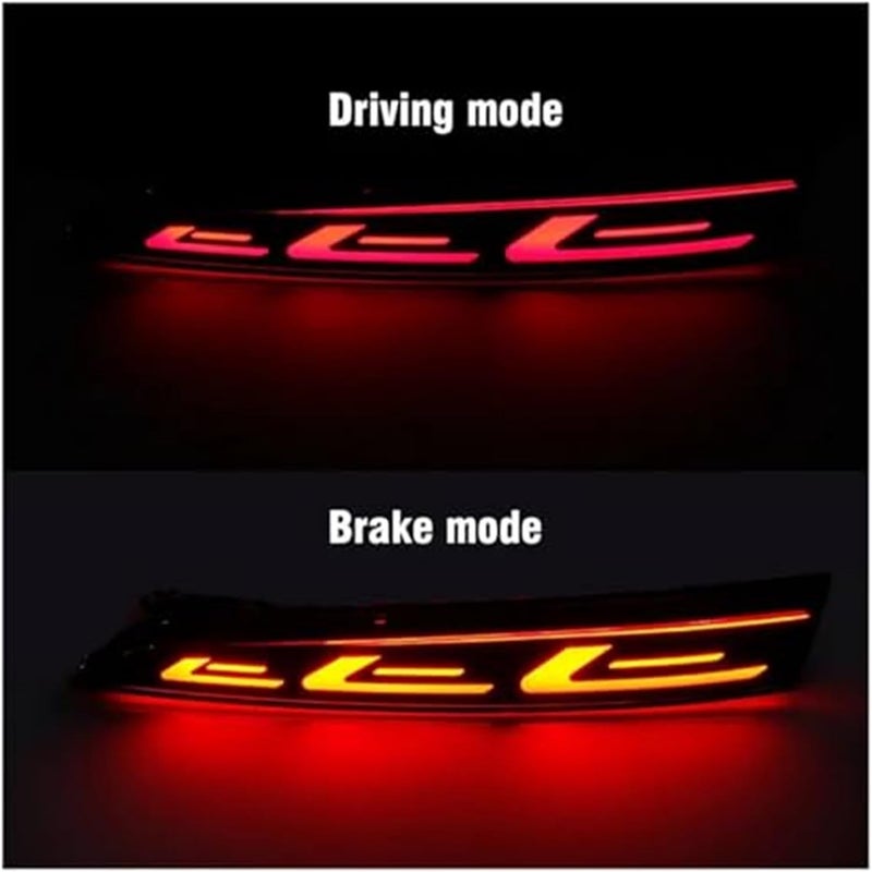 Wivplex Rear Bumper Reflector Brake Light for Hyundai Accent - Image 5