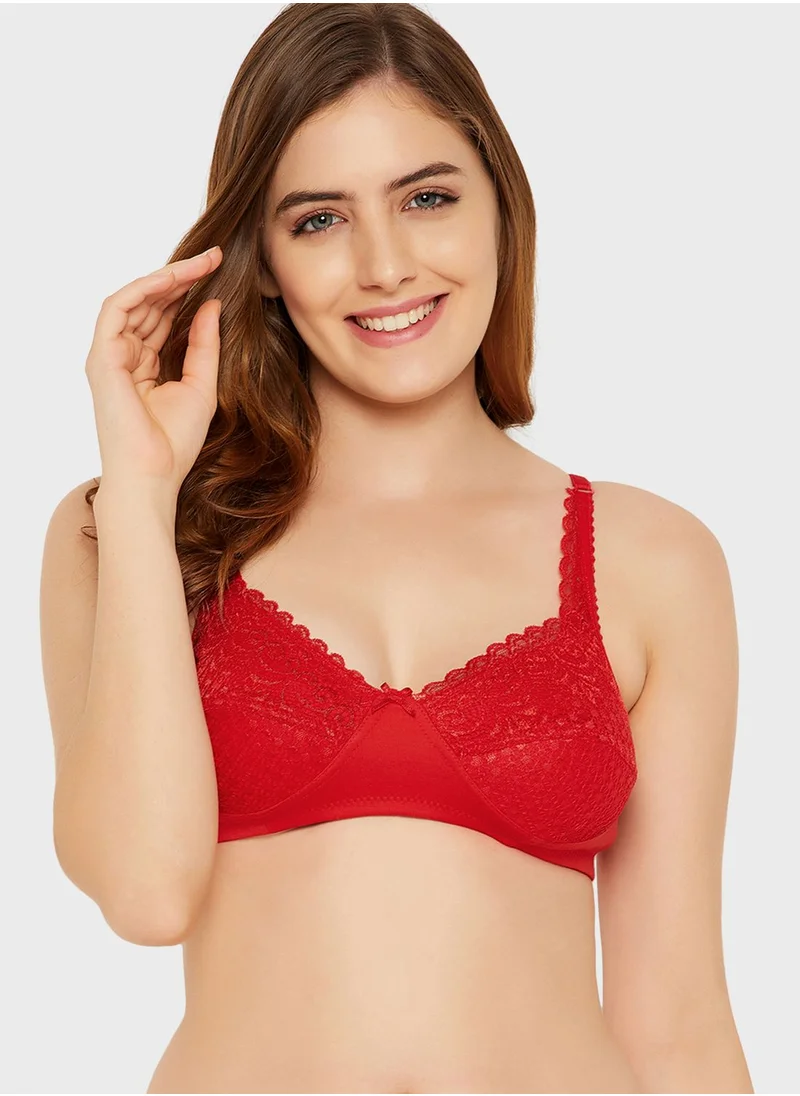 Clovia Knitted T-Shirt Bra