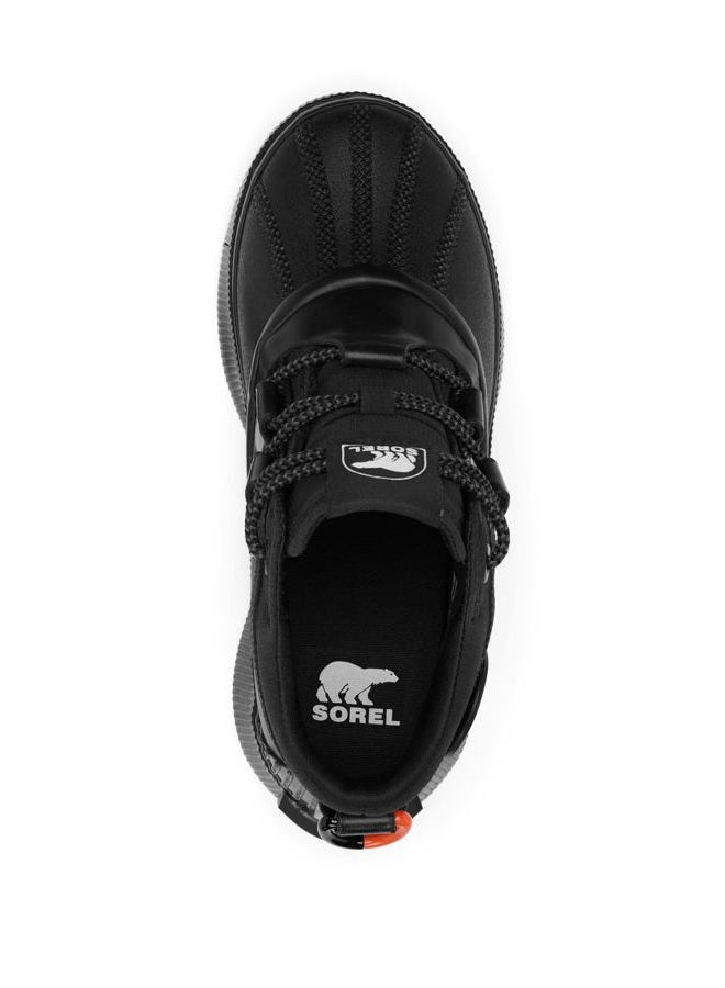 Sorel Women's Out N About Iv Splashy Wp Rain Boot, Black, Sea Salt, 39 EU - Image 5