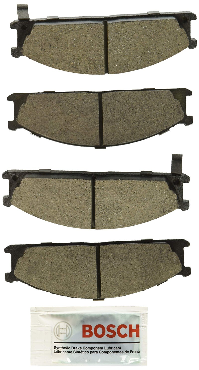 BOSCH BC333 QuietCast Premium Ceramic Disc Brake Pad Set - Compatible with Select Nissan D21, Frontier, Pathfinder, Pickup, Van; Subaru SVX; FRONT - Image 3