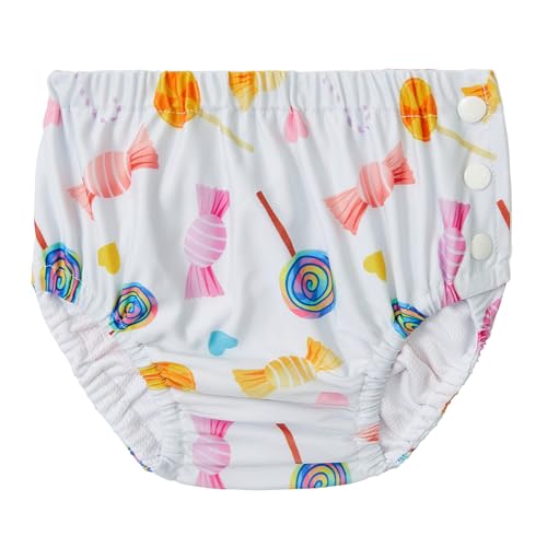 Durio 2PCS Reusable Swim Diapers - Toddler Baby Swim Diaper Soft and Waterproof for Swimming Lessons Boys and Girls - Image 2
