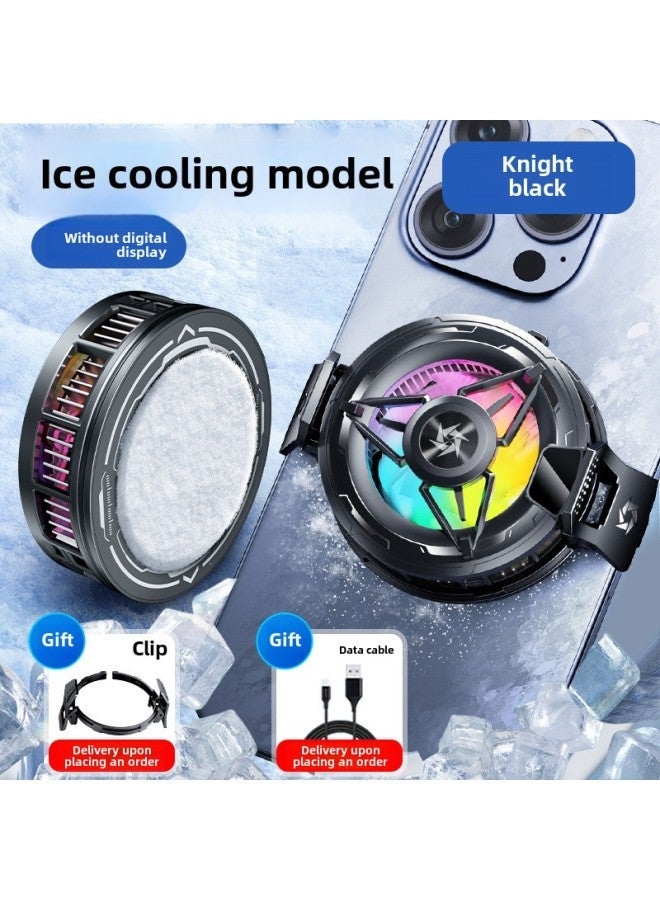 SL59 Mobile Phone Radiator Magnetic Semiconductor Refrigeration Digital Display Icing Cooling Artifact Back Clip Two Gears-Color:Sl59 Style Regular +  - Image 1