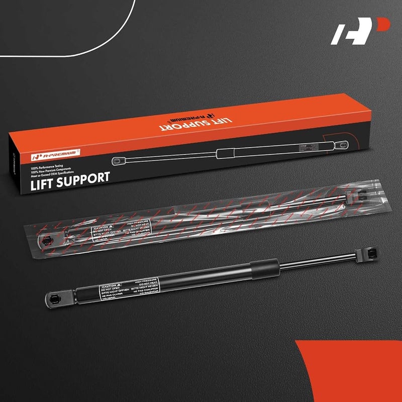 A-Premium Front Hood Lift Supports Shock Struts Compatible with Select Lincoln Models - Town Car 2006 2007 2008 2009 2010 2011 4.6L Limousine/Sedan- Replace# 6W1Z16C826AB(2PC Set) - Image 2