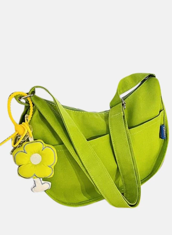YUNIQEE Green Plain Lifestyle Sling Bag