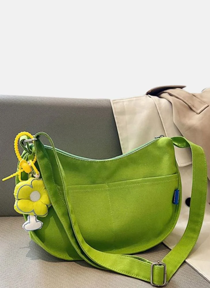 YUNIQEE Green Plain Lifestyle Sling Bag
