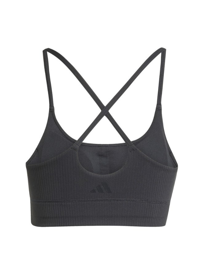 Adidas All Me Rib Light Support Bra - Image 2