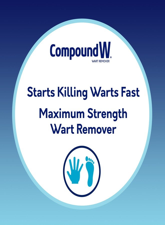 Compound W Maximum Strength One Step Invisible Wart Remover Strips with Salicylic Acid, Waterproof, Discreet Wart Removal Bandages for Common and Plantar Warts, 14 Count - Image 2