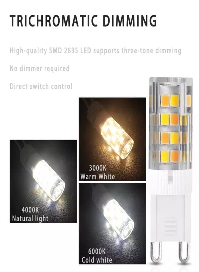 KAKA LIGHT مصباح KAKA LIGHT G4 LED، بديل لمصباح الهالوجين بقوة 2 واط، أبيض دافئ، 220 فولت تيار متردد (عبوة من 4 مصابيح) - Image 4