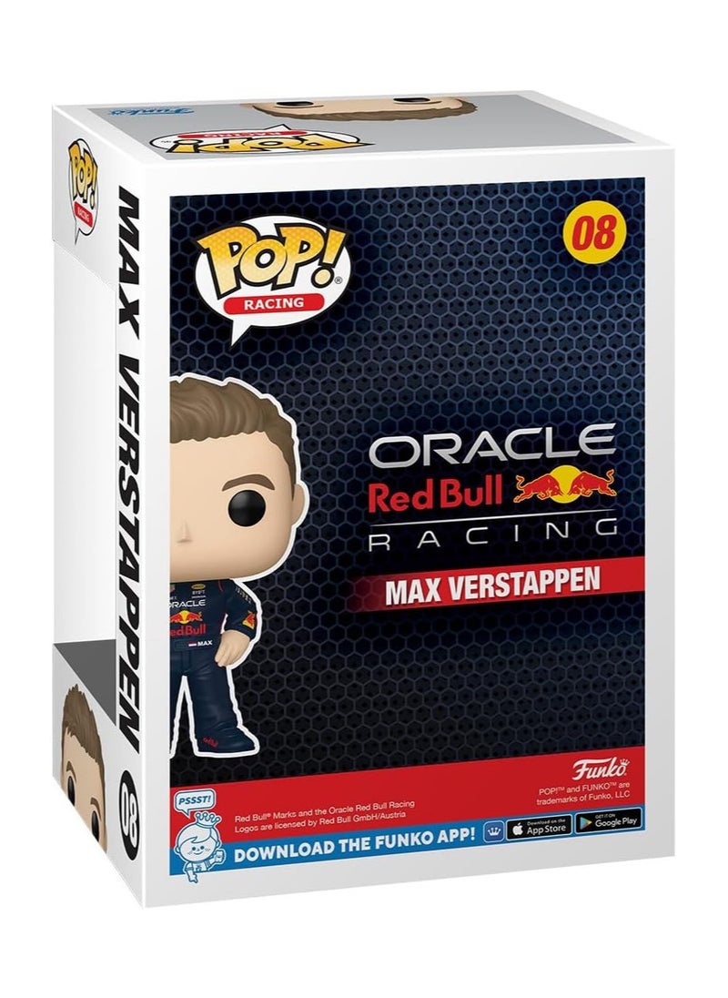 Funko - Funko Pop! Sports: Racing Formula 1- Oracle Red Bull Racing - Max Verstappen with Helmet (08) - Image 1