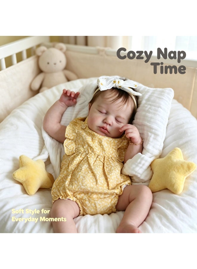 All silicone baby doll -20 inch reborn baby doll silicone full body, realistic baby doll, anatomically correct girl, real-life reborn doll - Image 2