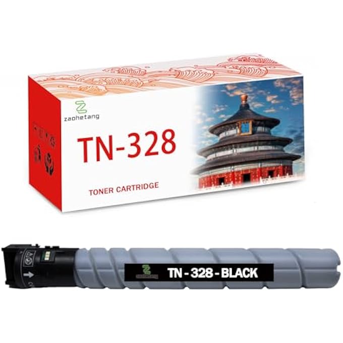 TN-328 TN328 BLACK TONER CARTRIDGE- AAV8130/AV8150 TONER CARTRIDGE COMPATIBLE FOR KONICA MINOLTA BIZHUB C300I C360I C250I C7130I PRINTER - Image 1