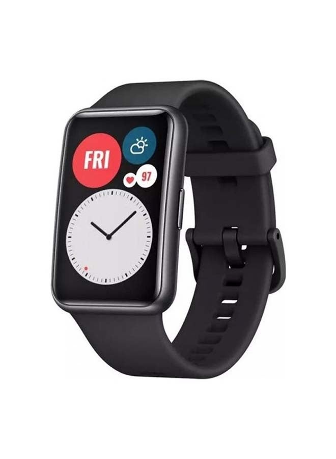 بيوينتي سوار بديل لساعات هواوي فيت باللون الأسود - Image 2