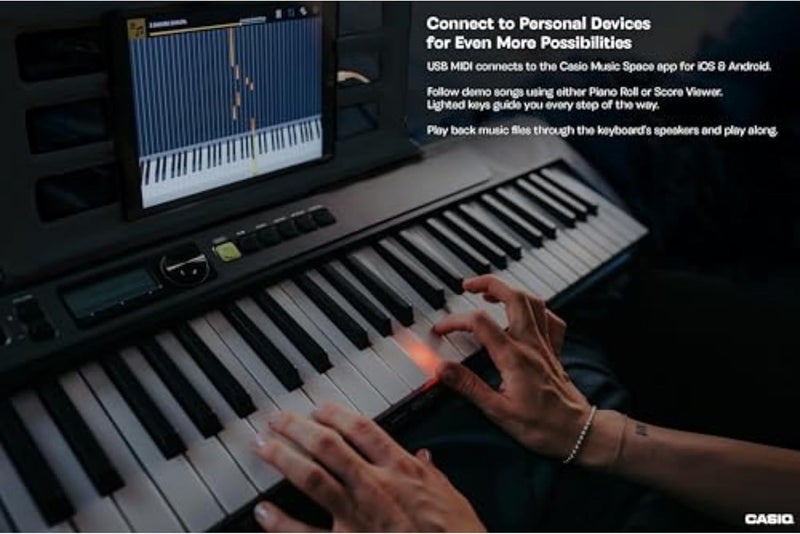 CASIO , 61-Key Portable Keyboard (LK-S250) - Image 5