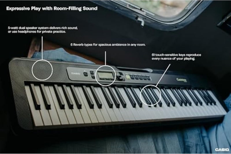 CASIO , 61-Key Portable Keyboard (LK-S250) - Image 3
