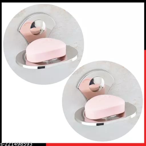 Raxon Innovation Stainless Steel Soap Holder/Soap Dish/Bathroom Soap Stand/Bathroom AccessoriesStainless Steel Bathroom Acessories (Royal SOAPDISH(NOS-1)) - Image 4