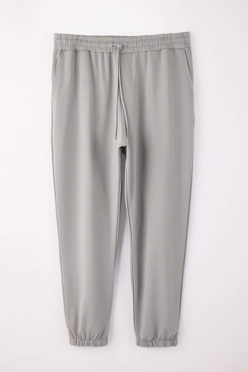 trendyol Large Size Gray Oversized /Wide Cut Sweatpants Tmnss24Aj00001 - Image 2