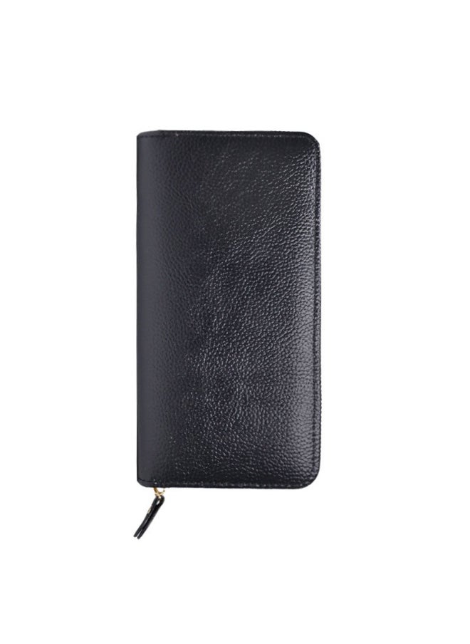Generic Women's Coin Wallet Long Men's and Women's ID Function Wallet Zipper Mobile Phone Bag Card Bag  - Image 1