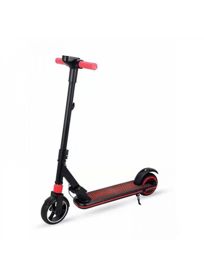 Crony سكوتر كهربائي للأطفال CRONY JL019-01 – محرك 24 فولت/130-150 واط، إطار ألمنيوم قابل للطي، شاشة LED، ركوب آمن للأطفال - أحمر - Image 1