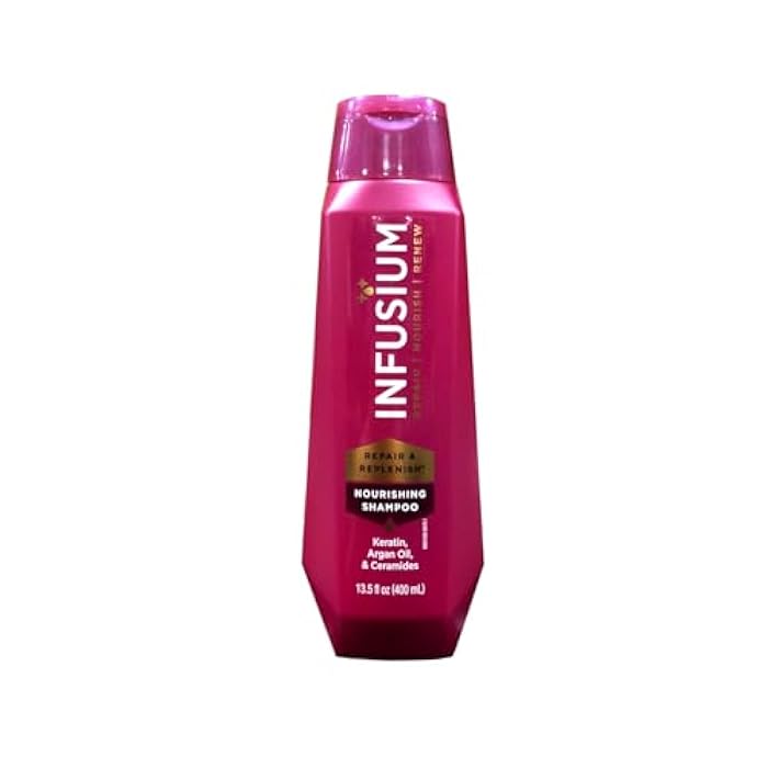 Infusium Professional Shampoo 13.5 oz, Conditioner 13.5 oz, and Leave-In Treatment 11 oz Set - Repair & Replenish - 3 Bottles - Image 3