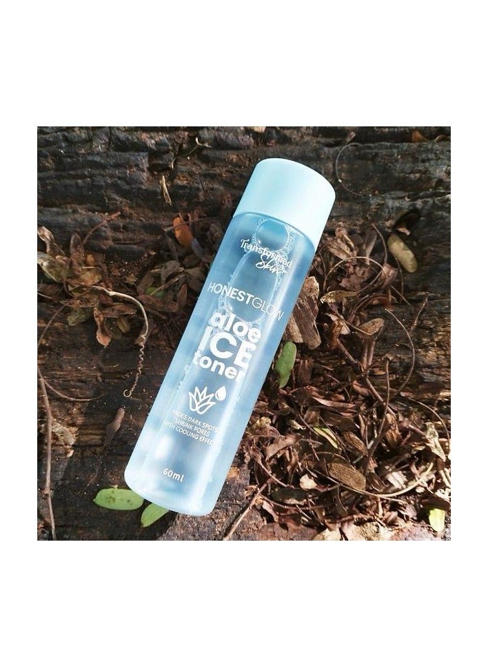Transformed Skin Honest Glow Aleo Ice Toner 60ml - Image 2