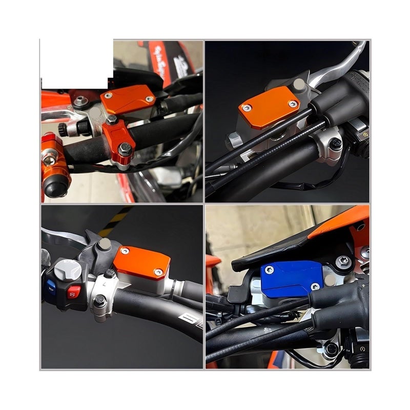 Gasket Front Brake And Clutch Fluid Reservoir Cover Cap For SX EXC EXCF SMR SXF XCF TPI - Image 4