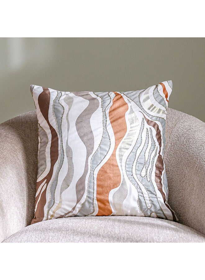 دانوب هوم غطاء وسادة مخملي بطبعة واحة جليم من دانوب هوم مع فويل - متعدد الألوان -  سم - Image 1