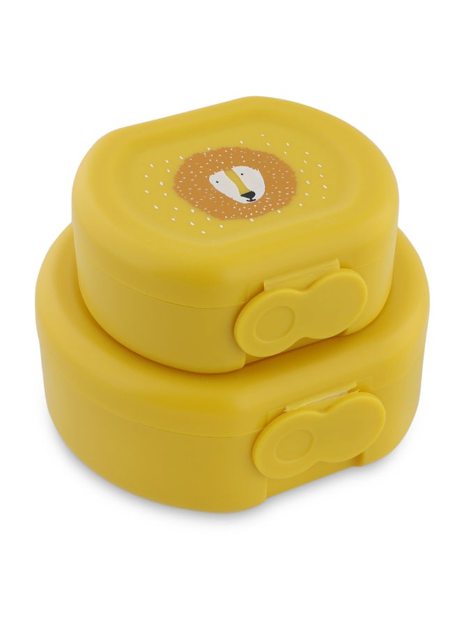 Trixie Snack Box With Clip - Set of 2 - Mr. Lion - Image 3