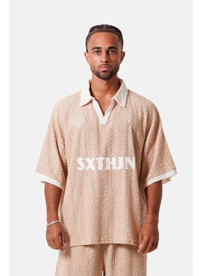Sixth June Sports Contrasted Boxy Shirt