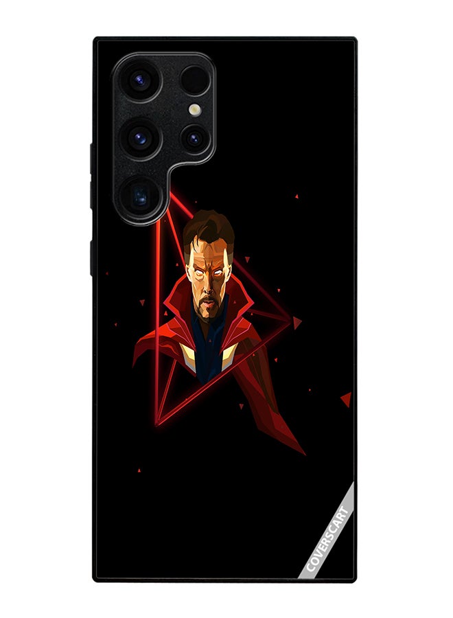 Protective Case Cover For Samsung Galaxy S22 Ultra 5G Dr Strange Design Multicolour
