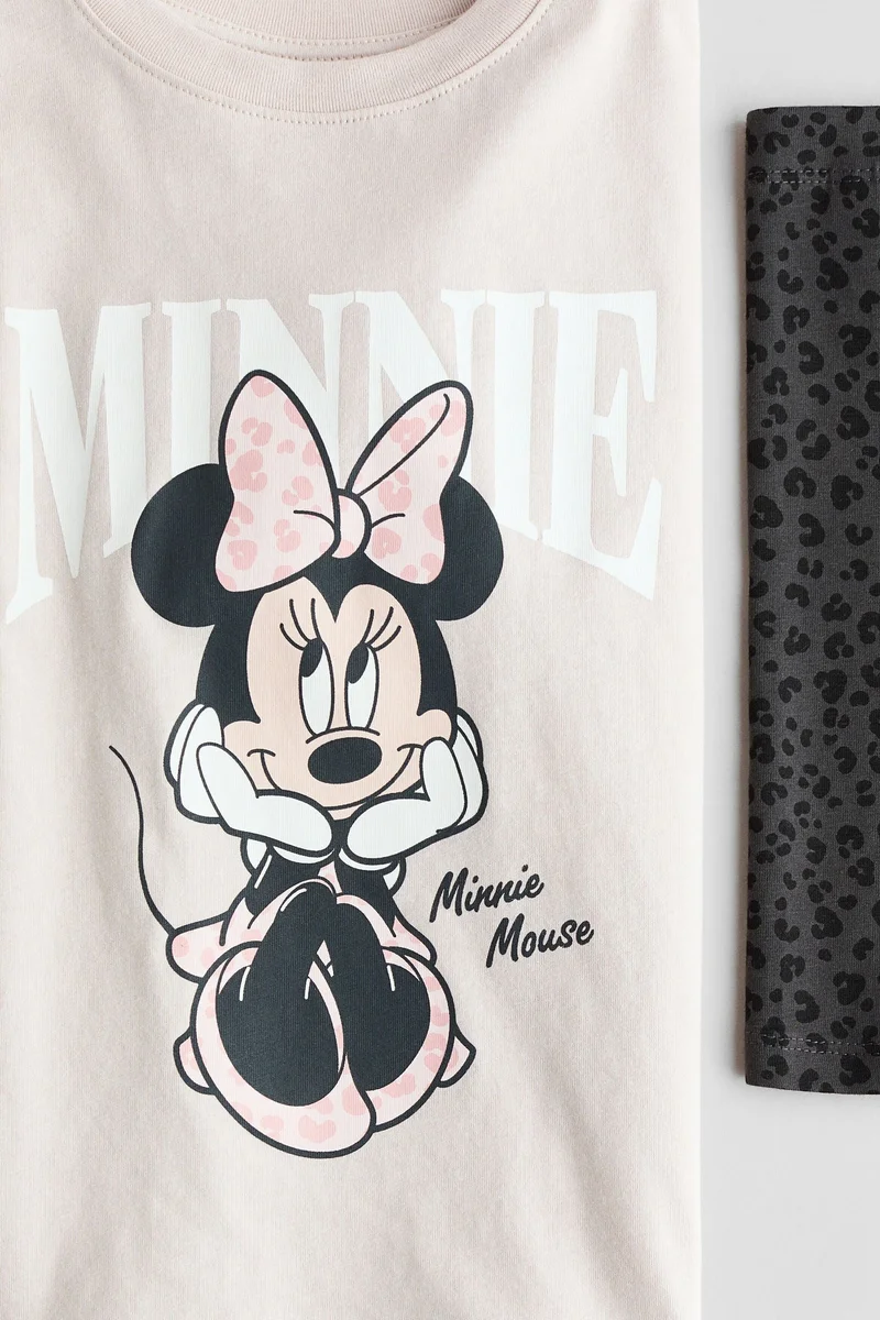 H&M 2-piece printed cotton set