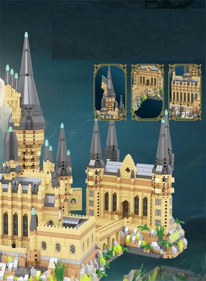 general Castle Building Blocks Mini Bricks, 3000+Pcs Street View Bricks Model,Collectible Display Model Building Set - Image 3