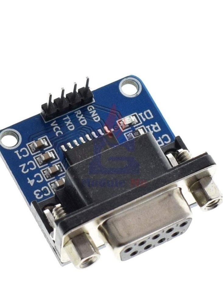 Generic - RS232 TO TTL SERIAL PORT CONVERTER MODULE DB9 CONNECTOR MAX232 - Image 1