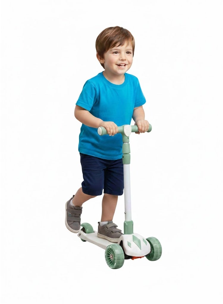 Kids Scooter Unique Design with Multiple Heights, Flashing Lights, And Music. Provides a Fun and Safe Experience for Fun - Image 1