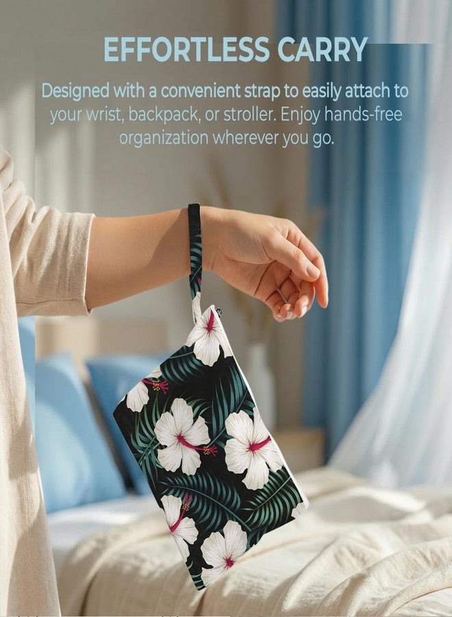 Fokongna Wet Bag, 2 Pack Yoga Pilates Stretch Resistant Reusable Waterproof Dry Pouch for Yoga Mats Edge Towels Workout Shower Toiletries Storage - Image 3