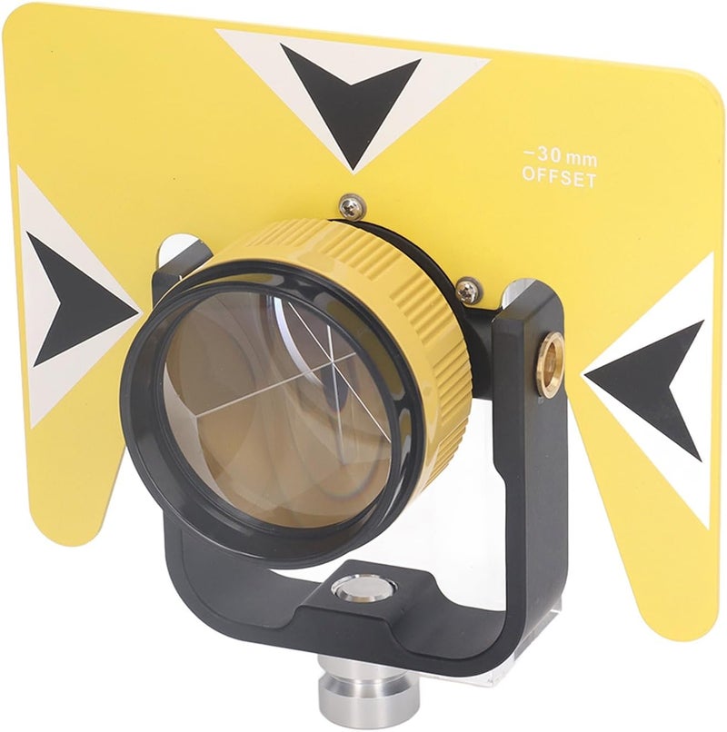 Single Tilt Prism Set Mini Prism System Circular Prism Lens Glass Camera Prism 64mm Effective Diameter for Photography Surveying Mapping - Image 3