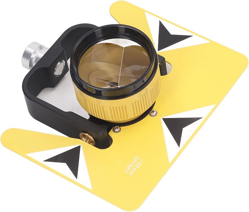 Single Tilt Prism Set Mini Prism System Circular Prism Lens Glass Camera Prism 64mm Effective Diameter for Photography Surveying Mapping - Image 5