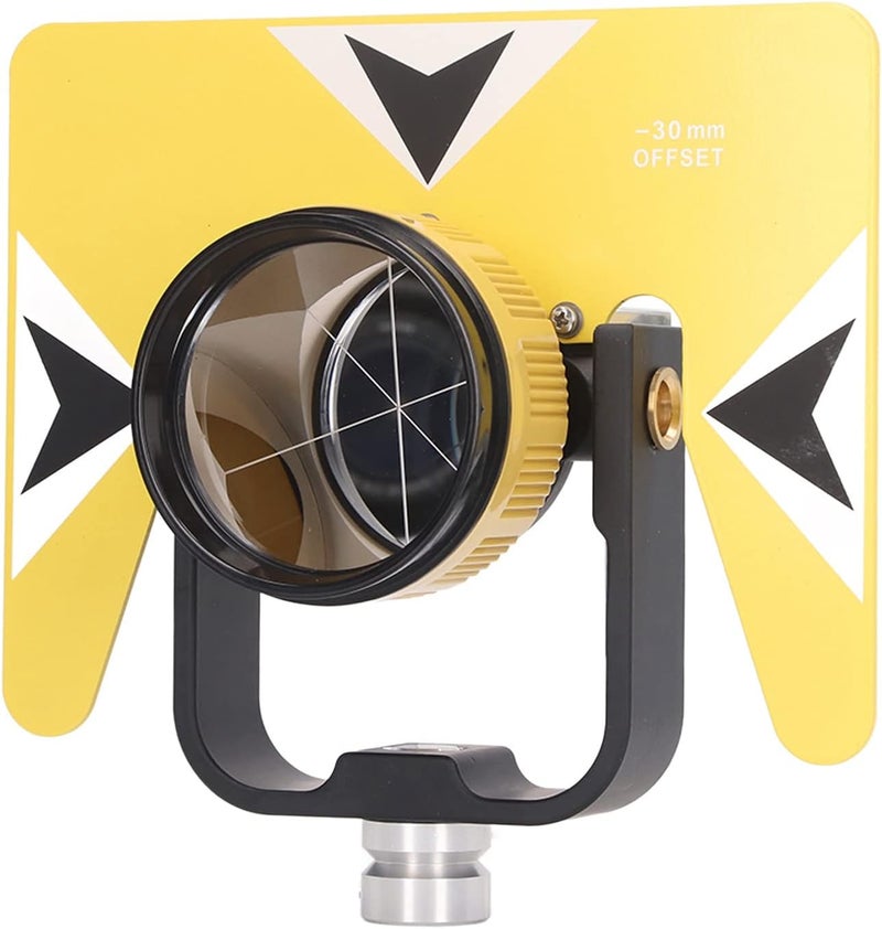 Single Tilt Prism Set Mini Prism System Circular Prism Lens Glass Camera Prism 64mm Effective Diameter for Photography Surveying Mapping - Image 1