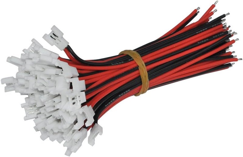 FLY RC 10 Pairs 2.0mm Spade 2P Cable Lead Plug Connector Male and Female for 1S Lipo Battery Charging Drone Syma X5C X5SW SNAPTAIN S5C - Image 3