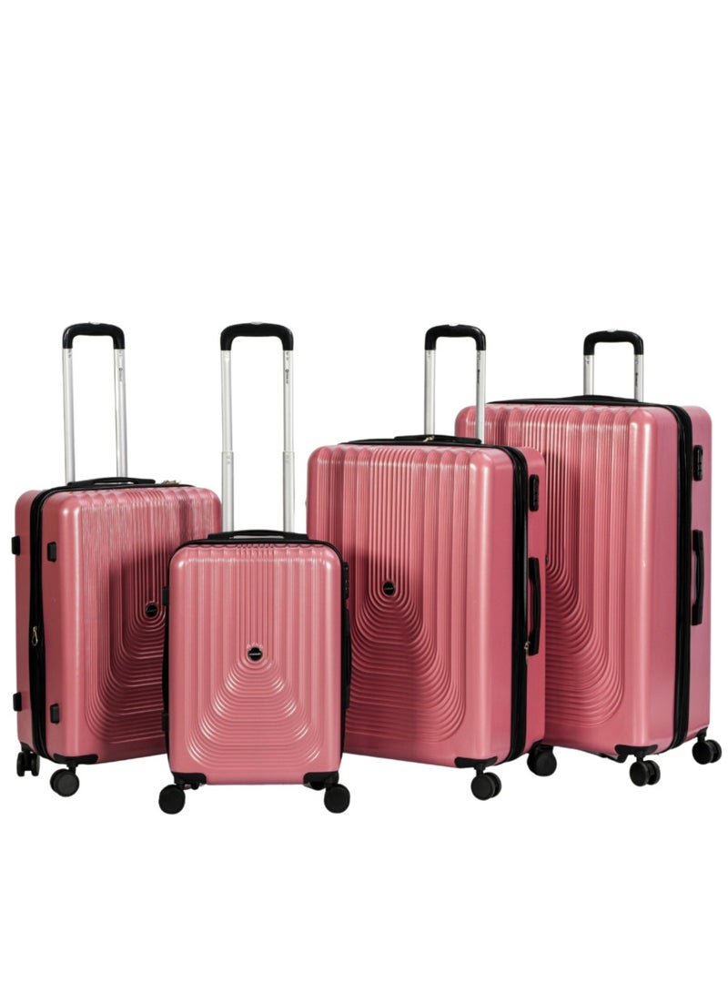 ستار لايف مجموعة حقائب سفر مكونة من 4 قطع من حقائب أمتعة السفر ذات الجانب الصلب من مادة ABS